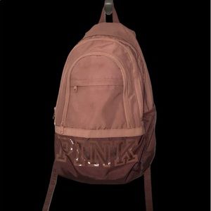 Victoria secret pink backpack pastel pink